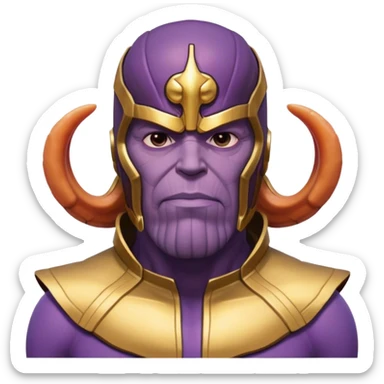 Thanos from Squid game  sticker