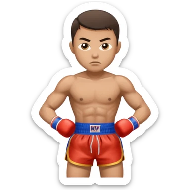 Muay Thai sticker