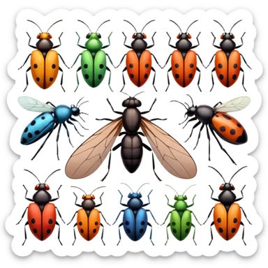 bugs sticker