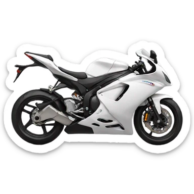 Sports bike sticker