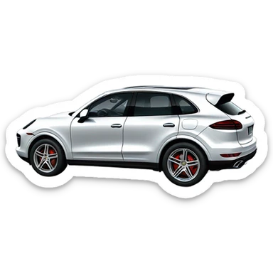 Porsche cayenne sticker
