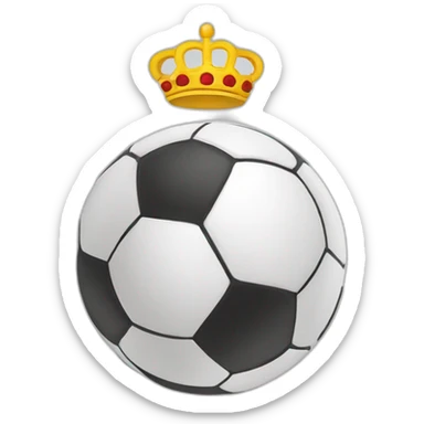 Réal Madrid logo sticker