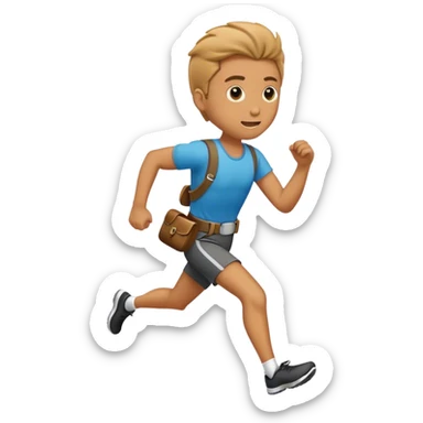 belt and run sticker