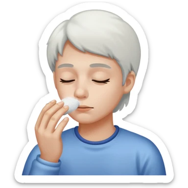 Guy snorting cocaine emoji sticker