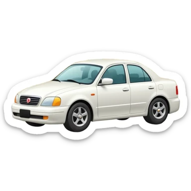 White car traveling to Las Vegas with money sticker