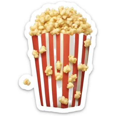 popcorn sticker