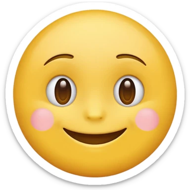 emoji facing side sticker