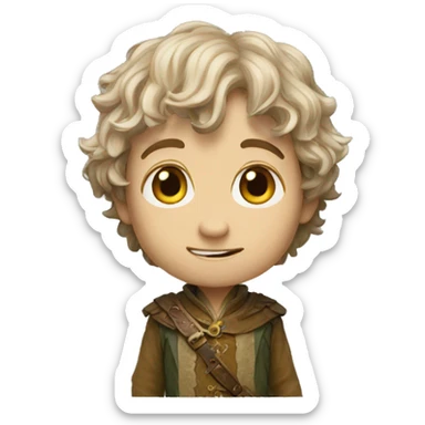 pippin the hobbit sticker