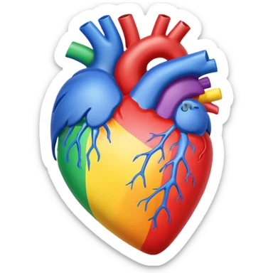 🫀+🏳️‍🌈 sticker