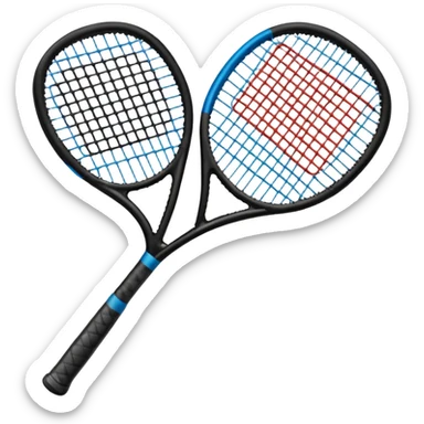 raket padel sticker