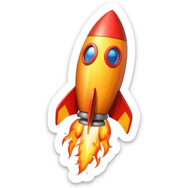 ROCKET BOOST sticker