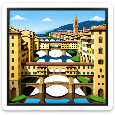 Ponte vehhico florence sticker