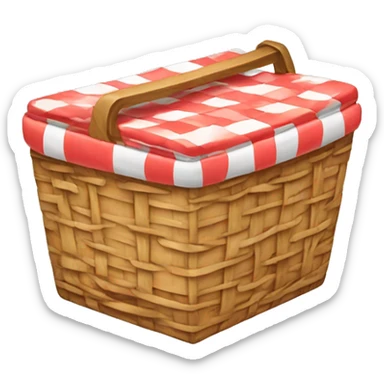 Picnic basket sticker