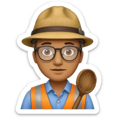 Archaeologist sticker