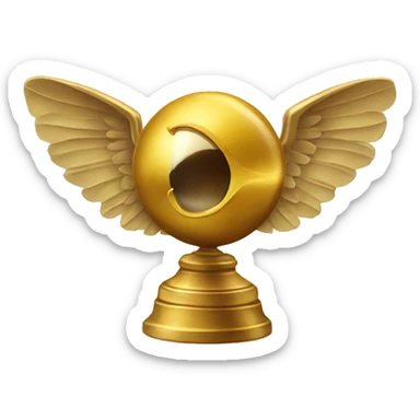 Golden Snitch sticker
