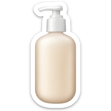 Lotion sticker