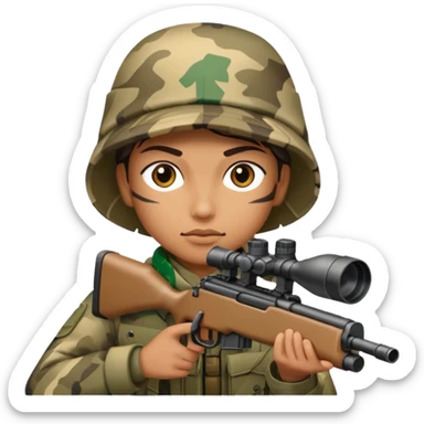 Only sniper  sticker