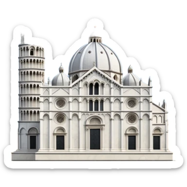 duomo di pisa sticker