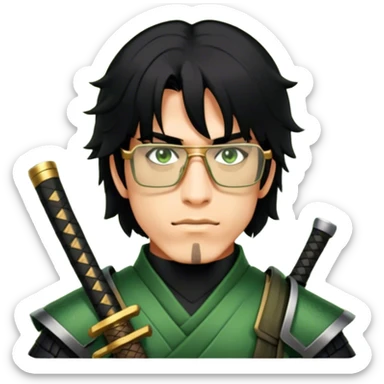 Samurai Sentry sticker