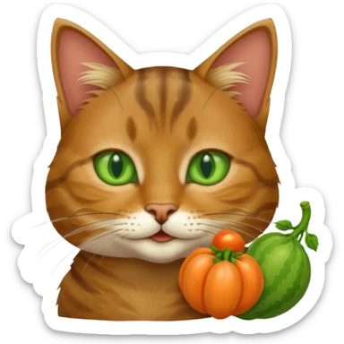 greengrocer's animal sticker