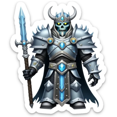 World of warcraft lich king  sticker