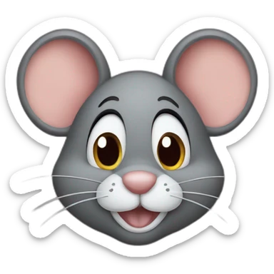 Jerry the mouse sticker