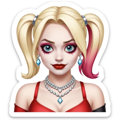 Harley Quinn Diamond sticker