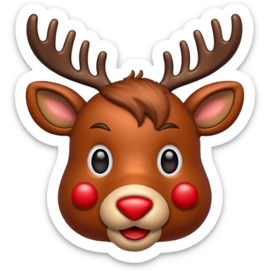 Rudolph sticker