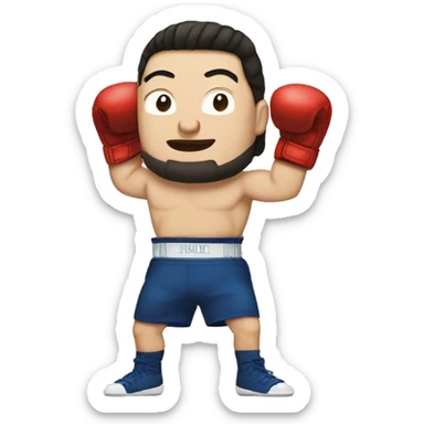 pierre poillievre boxing  sticker