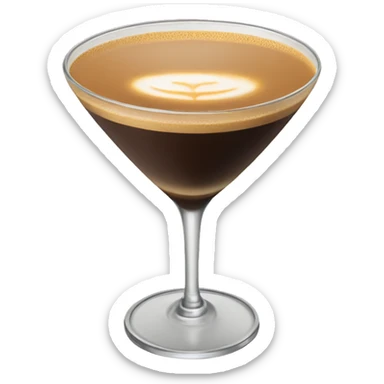 espresso martini sticker
