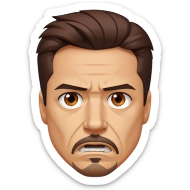 angvy tony stark sticker