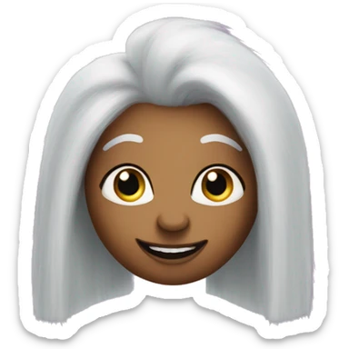 Velvet from trolls band together  sticker