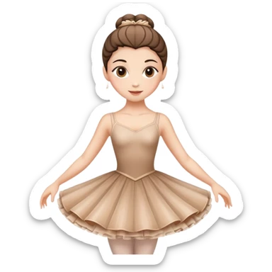 Ballerina cappucina sticker