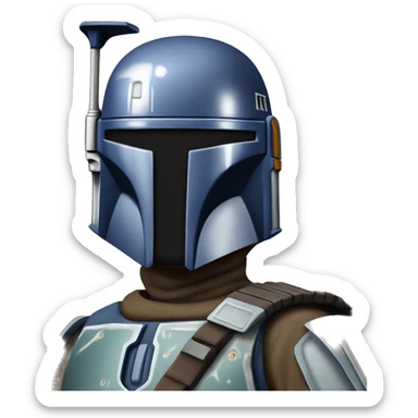 Jango fett emoji  sticker