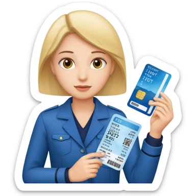 I will buy the flight ticket sticker