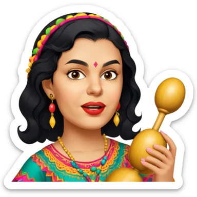 Maraca Player sticker