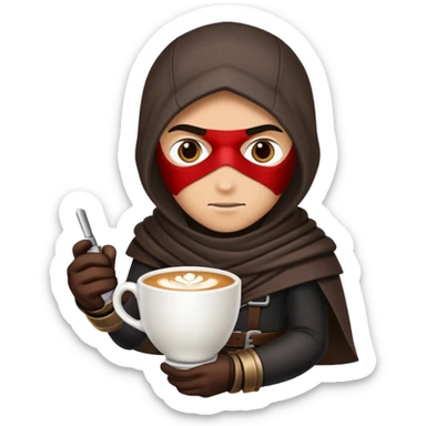 cappuccino assasin sticker