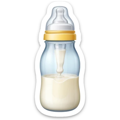 mamadera de bebe sticker