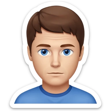 Brian Moser from Dexter tv series (2006) sticker