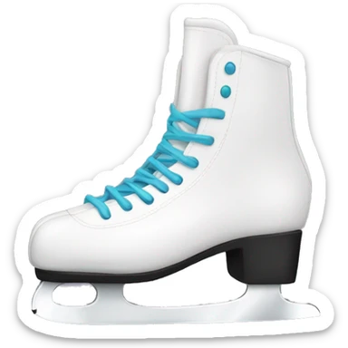 Figure skates sticker