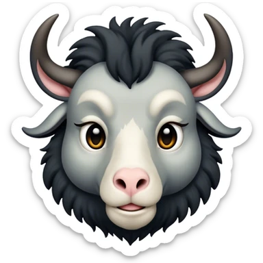Black phillip sticker
