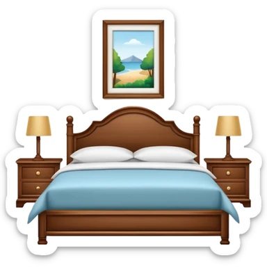 Sleek wooden frames, slightly decorative headboards, brighter bedding styles. sticker