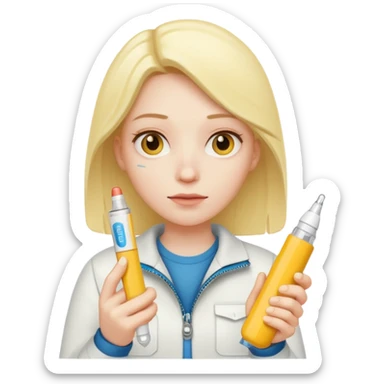 do not know what an epipen is sticker