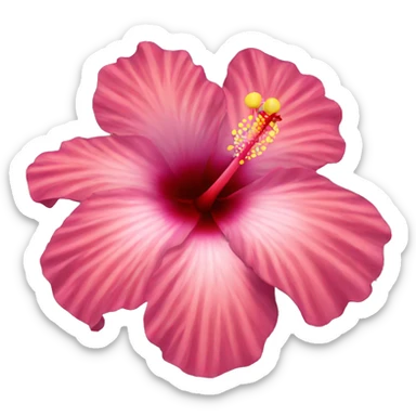 hibiscus  sticker