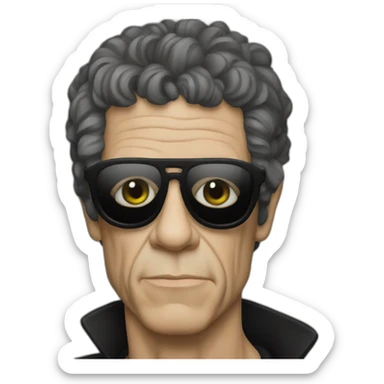 Lou Reed sticker