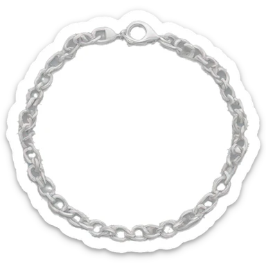 silver bracelet  sticker