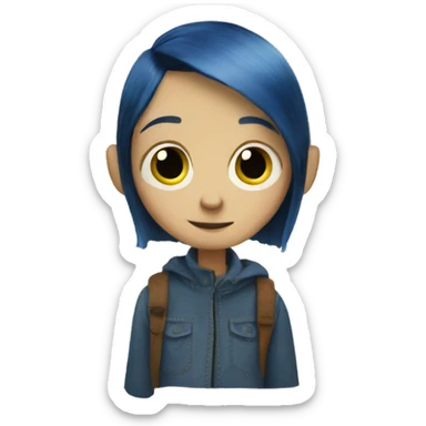 Coraline emoji  sticker
