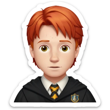 Ron Weasley from Harry Potter sticker