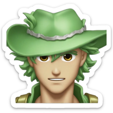 Jonathan Joestar from JoJo's Bizarre Adventure sticker