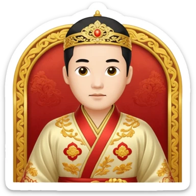 A Chinese princes sticker